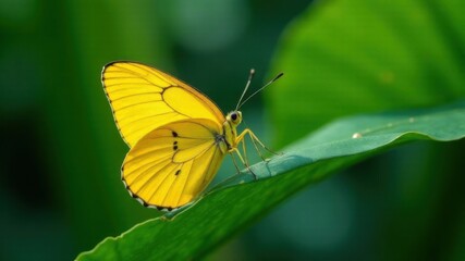 Obraz premium Butterfly close-up close-up
