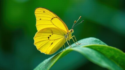 Obraz premium Butterfly close-up close-up