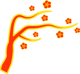 Golden Shape and Symbol Set for New Year