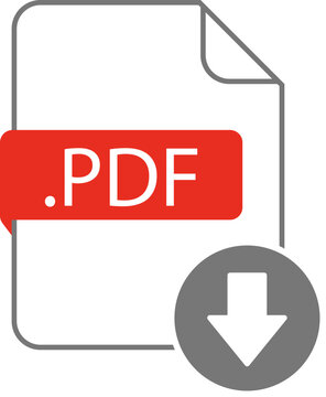 Download file, document, software icons set. Save web document, folder, link, PDF, doc, raw, txt, avi, mp3, mp4, dll and other files format icons download buttons collection - vector illustration.