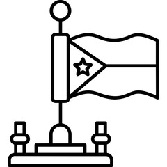 Djibouti Icon