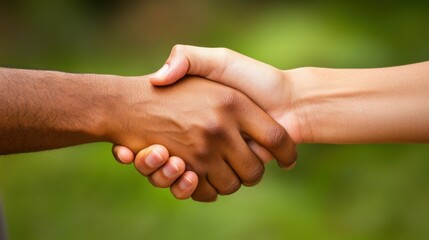Close-up of hands exchanging documents during a negotiation, highlighting the importance of agreements in conflict resolution