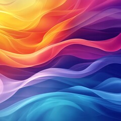Vibrant Colorful Concept Design Background, Generative AI