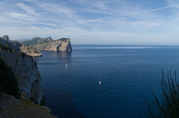 Palma di maiorca capo Formantor vista panoramica