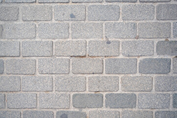 Gray brick wall background
