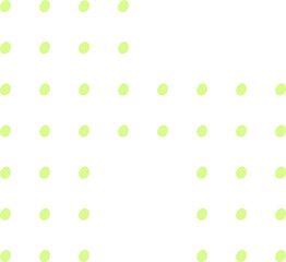 Abstract dots shape