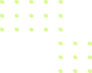 Abstract dots shape