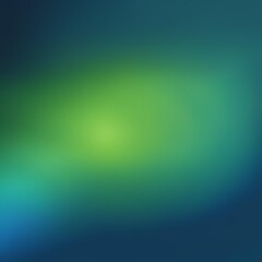 Fototapeta premium Green and Blue Nebula