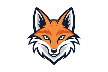 Fototapeta premium red fox head