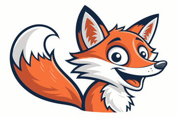 red fox cartoon