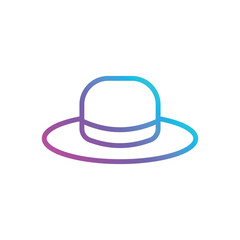 Hat vector icon