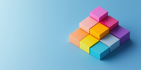 Obraz premium Visual Business Success Roadmap 