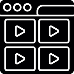Website Video Icon