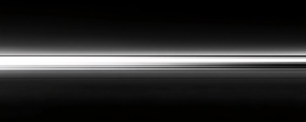 A refined gradient of metallic silver and dark black, enhanced by subtle radial blur effects and a barely visible, softened horizon for a clean and contemporary aesthetic