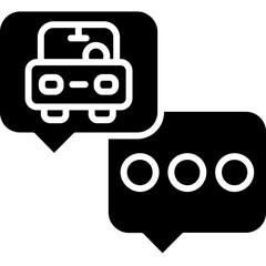 Driver Passenger Chat Icon