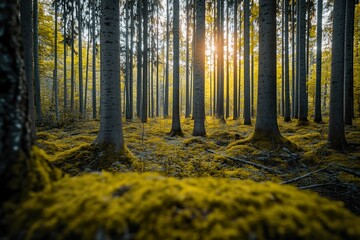 Forest Scene: EOS 5D Mark IV Style
