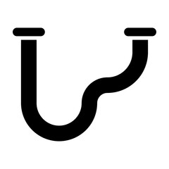 Drain Cleaning glyph icon