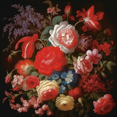 Flower Illustration Graphic Design Assets