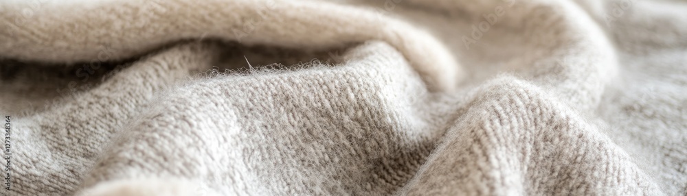 Poster close up of a soft and fuzzy cashmere fabric