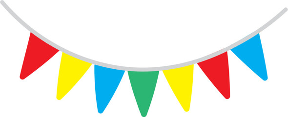 Obraz premium Hanging Party Ornaments for Birthday Decorations
