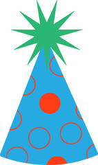 Birthday Celebration Hat with Stars and Stripes