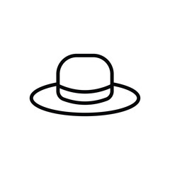 Hat vector icon