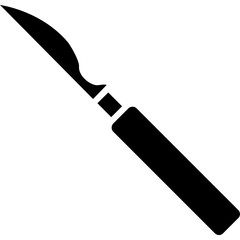 Chirurgical scalpel Icon