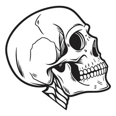 Unleash the Mystic Skulls: Explore Edgy and Unique Skull Illustrations for Bold, Abstract, and Expressionist with T-Shirt Designs.
