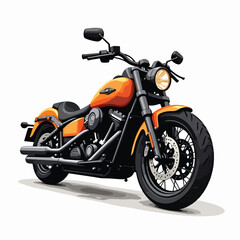 Fototapeta premium Premium Motorcycle Sticker Design.