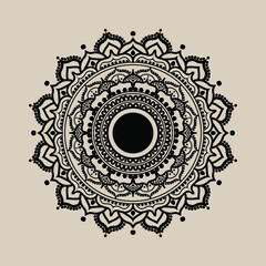 Beautiful mandala design for vintage, template, circle many more