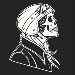 Unleash the Mystic Skulls: Explore Edgy and Unique Skull Illustrations for Bold, Abstract, and Expressionist with T-Shirt Designs.