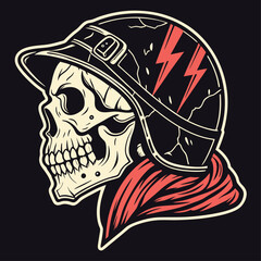 Unleash the Mystic Skulls: Explore Edgy and Unique Skull Illustrations for Bold, Abstract, and Expressionist with T-Shirt Designs.