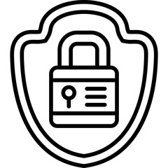 Obraz premium Privacy Icon Vector Element