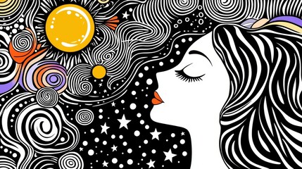 Creative Chaos: Doodled World Thinking Day with Explosive Ideas and Artistic Chaos