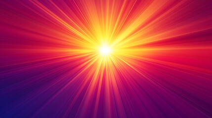Obraz premium Vibrant Light Burst Abstract Background for Energy, Celebration & Digital Design | Ideal for Websites & Branding, digital design, event promotions, website backgrounds, festival themes, celebration