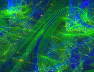 Imaginatory fractal abstract background Image
