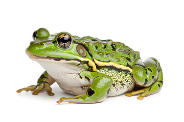 Obraz premium African bullfrog, isolated on white background