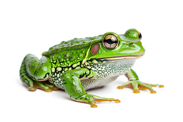 Obraz premium African bullfrog, isolated on white background