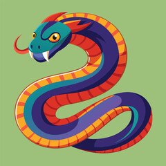 Obraz premium snake vector