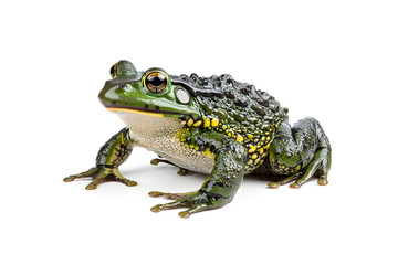 Obraz premium African bullfrog, isolated on white background