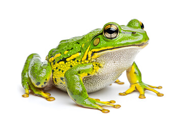 Obraz premium African bullfrog, isolated on white background