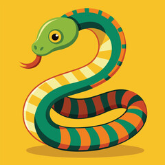 Obraz premium snake vector
