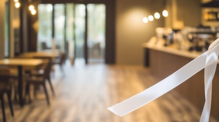 An inaugural ceremony for the opening of a new boutique coffee shop. Featuring craftsmanship and flavor