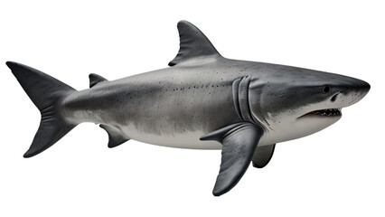 Obraz premium shark isolated on white