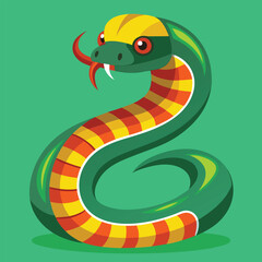 Obraz premium snake vector
