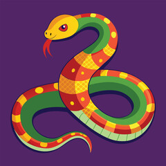 Obraz premium snake vector