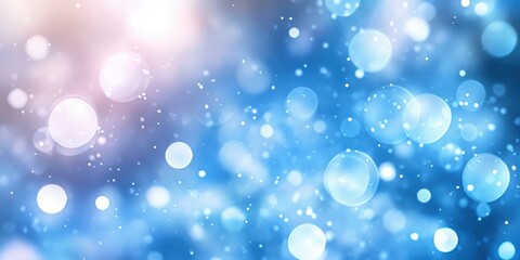 Fototapeta premium A breathtaking close-up of a serene, high-resolution blue and white starry night sky, inviting endless possibilities