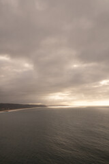 Nazare Seaside landscape  \February 2025\