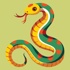 Obraz premium snake vector