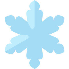 snowflake on white background